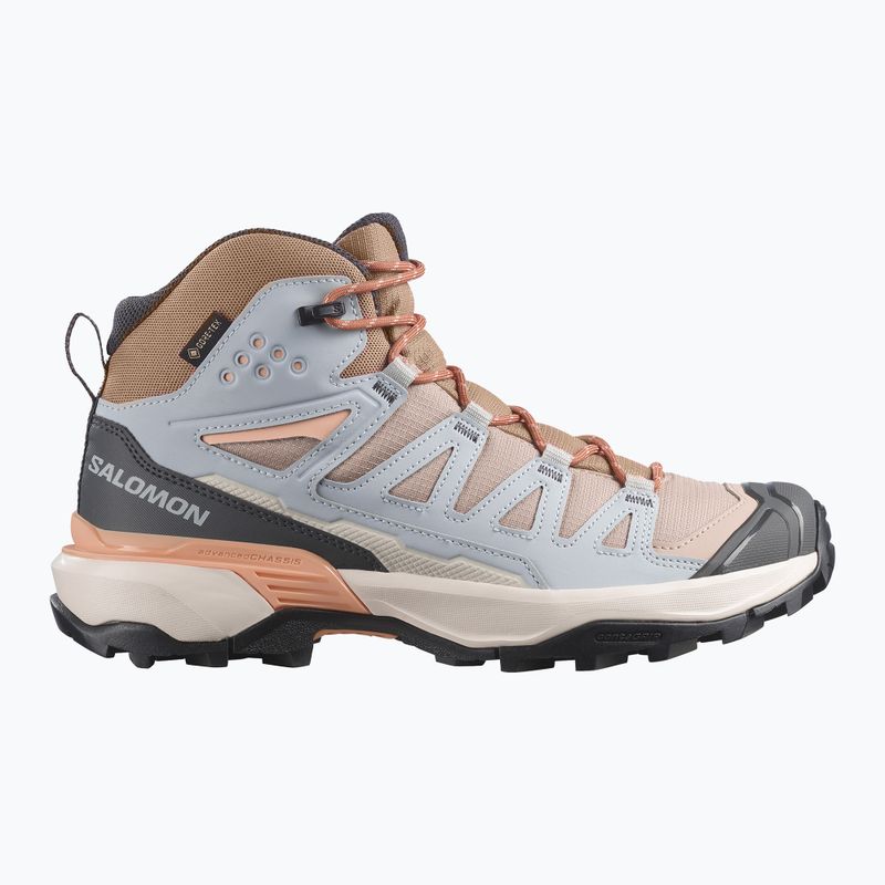 Дамски обувки за трекинг Salomon X Ultra 360 MID GTX oxford tan/pearl blue 2