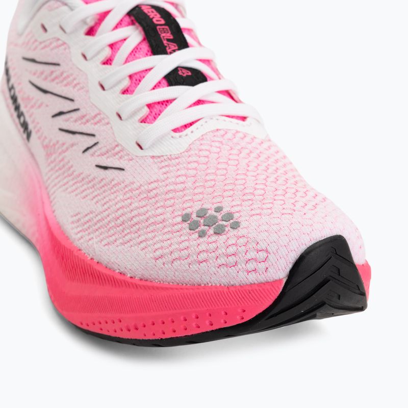 Дамски обувки за бягане Salomon Aero Blaze 4 white/knockout pink 7