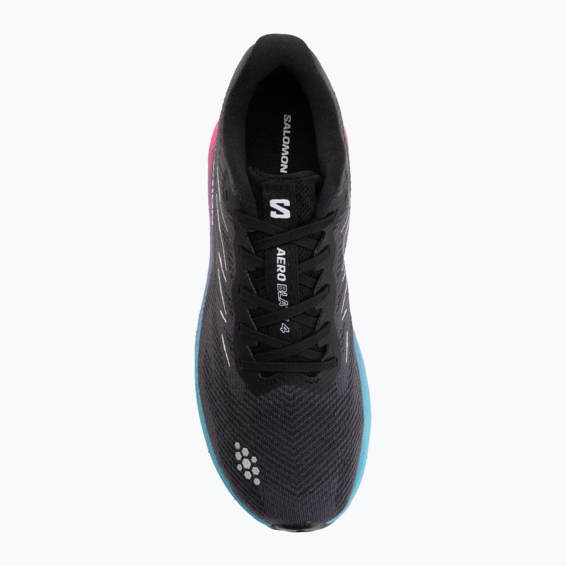 Дамски обувки за бягане Salomon Aero Blaze 4 black/white 5