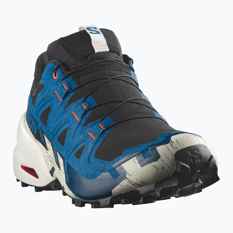 Мъжки обувки за бягане  Salomon Speedcross 6 GTX black/mykonos blue 2