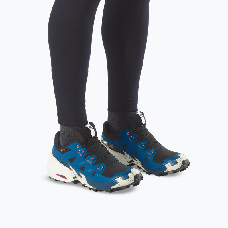 Мъжки обувки за бягане  Salomon Speedcross 6 GTX black/mykonos blue 6
