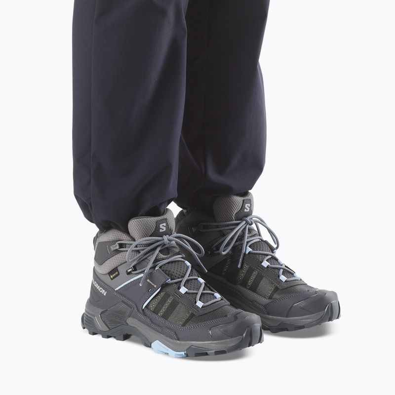 Дамски обувки за трекинг Salomon X Ultra 5 MID GTX asphalt/castlerock 5
