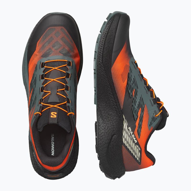 Мъжки обувки за бягане  Salomon Pulsar Quiver urban chic/shocking orange 3
