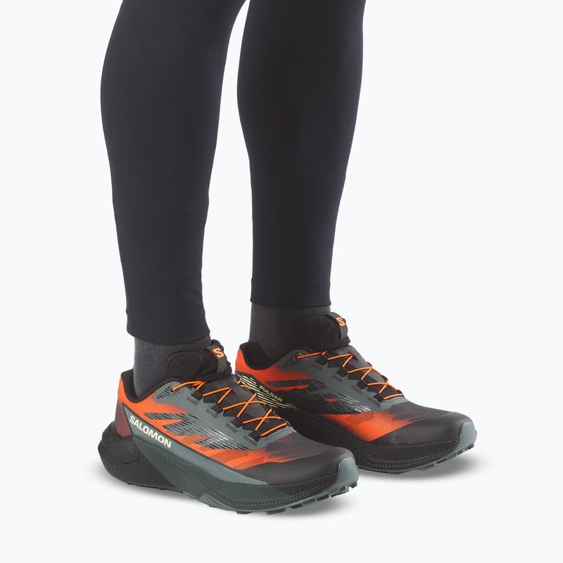 Мъжки обувки за бягане  Salomon Pulsar Quiver urban chic/shocking orange 5