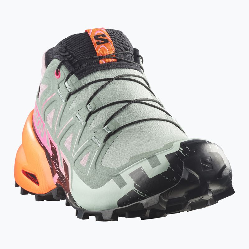 Дамски обувки за бягане Salomon Speedcross 6 GTX Icon black/green milieu 2