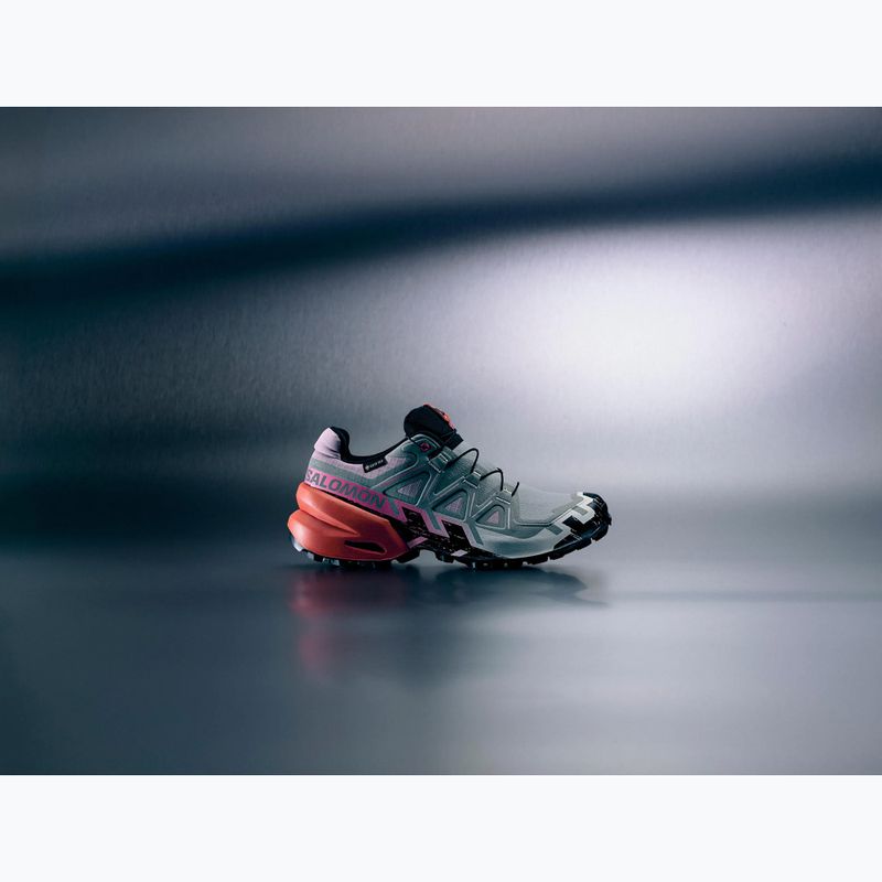 Дамски обувки за бягане Salomon Speedcross 6 GTX Icon black/green milieu 7