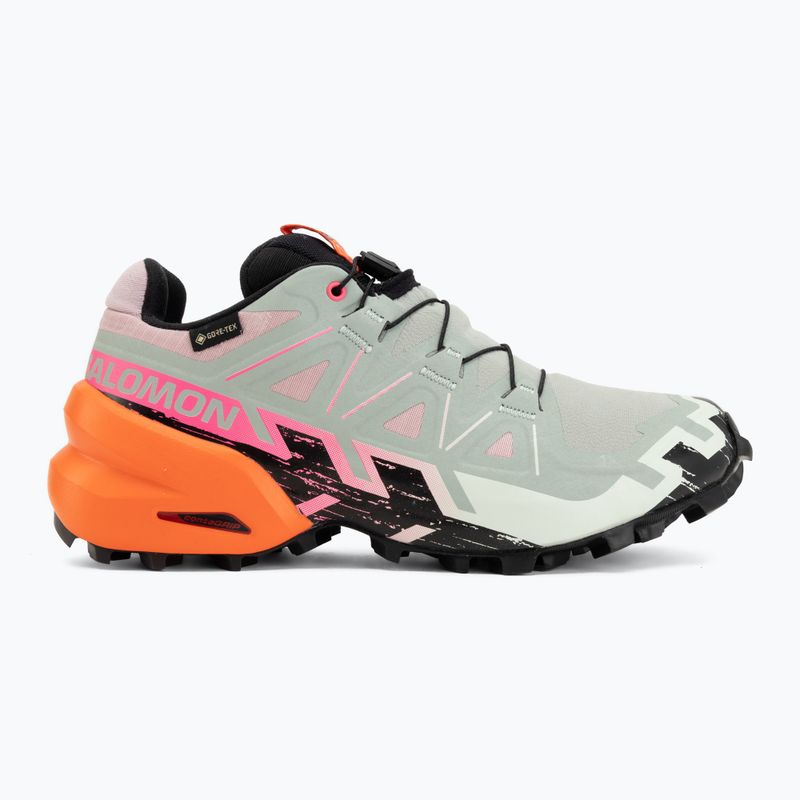 Дамски обувки за бягане Salomon Speedcross 6 GTX Icon black/green milieu 2