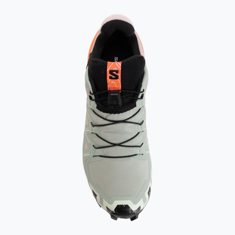 Дамски обувки за бягане Salomon Speedcross 6 GTX Icon black/green milieu 5