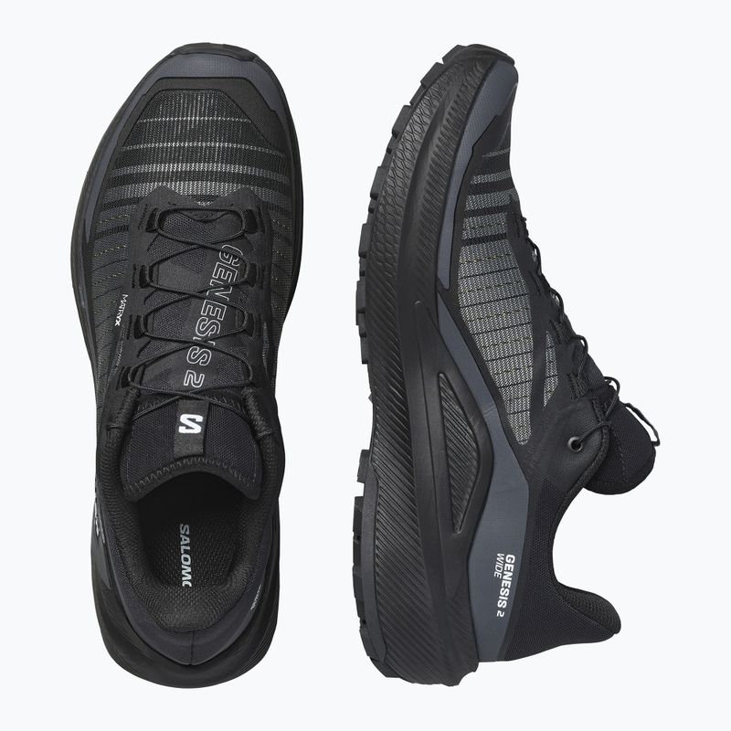Обувки за бягане Salomon Genesis 2 Wide black/black 6