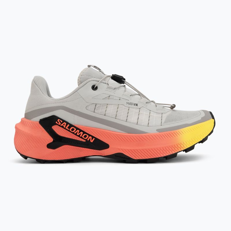Дамски обувки за бягане Salomon Genesis 2 gray violet/safety yellow 2
