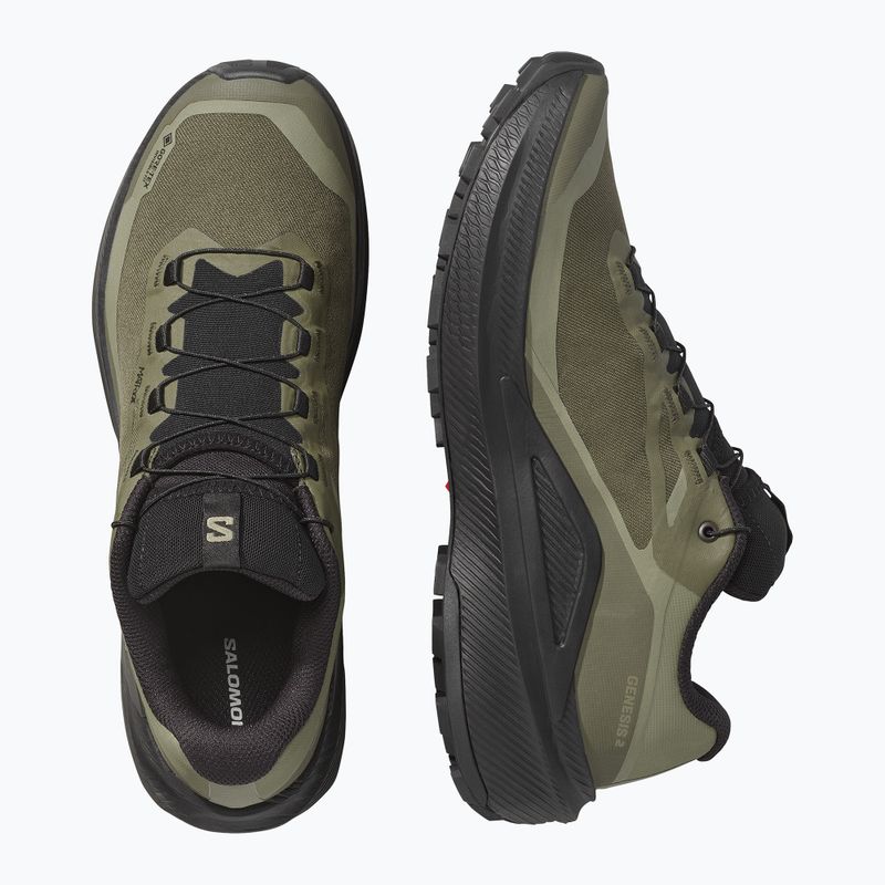 Мъжки обувки за бягане  Salomon Genesis 2 GTX grape leaf/black 3