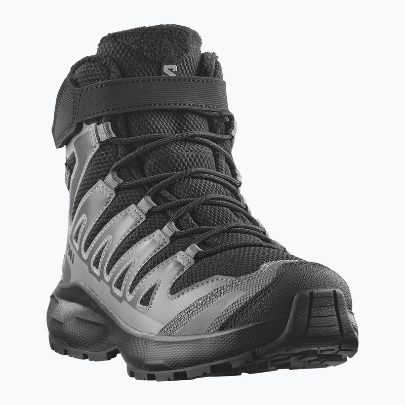 Детски туристически обувки Salomon XA Pro Winter Waterproof black/castlerock 3