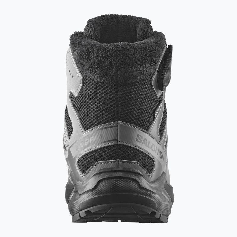 Детски туристически обувки Salomon XA Pro Winter Waterproof black/castlerock 4