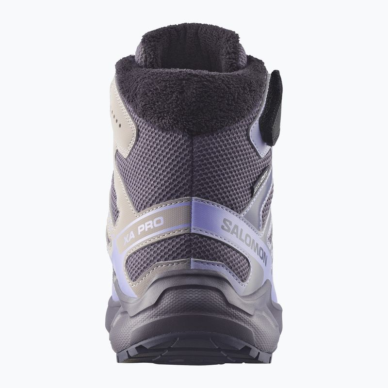 Детски туристически обувки Salomon XA Pro Winter Waterproof nine iron/gull 5