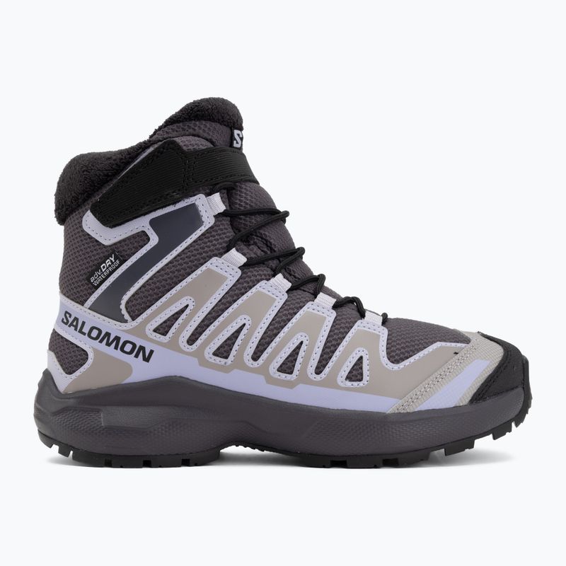 Детски туристически обувки Salomon XA Pro Winter Waterproof nine iron/gull 2