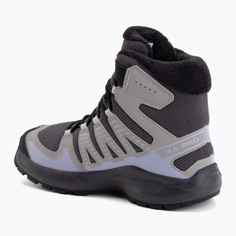 Детски туристически обувки Salomon XA Pro Winter Waterproof nine iron/gull 3