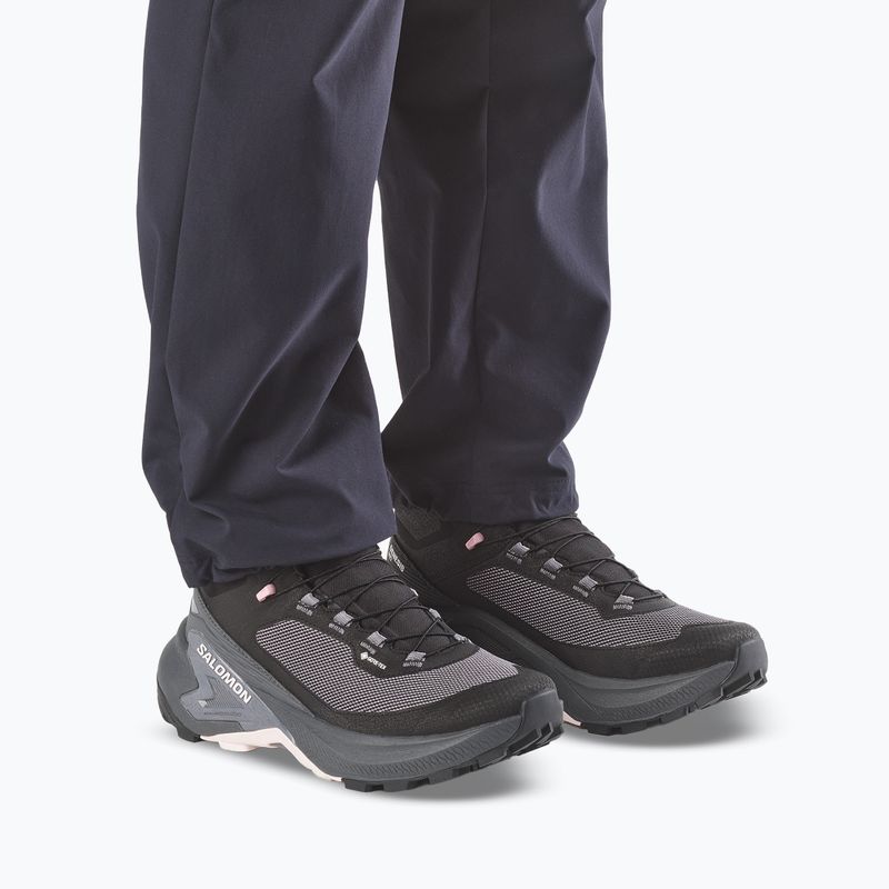 Дамски туристически обувки Salomon Genesis Mid GTX black/dawn pink 5