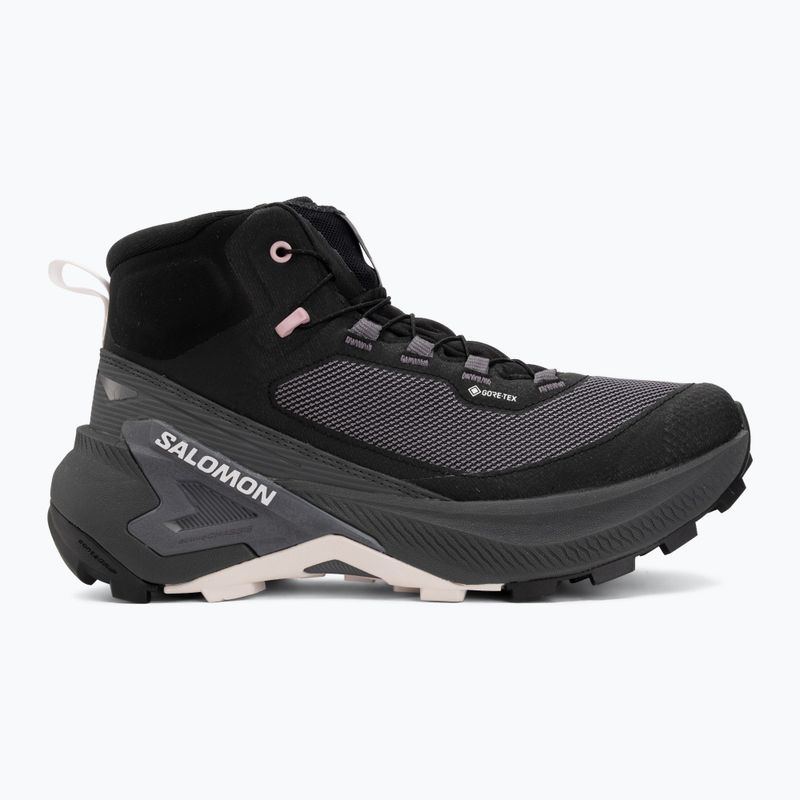 Дамски туристически обувки Salomon Genesis Mid GTX black/dawn pink 2
