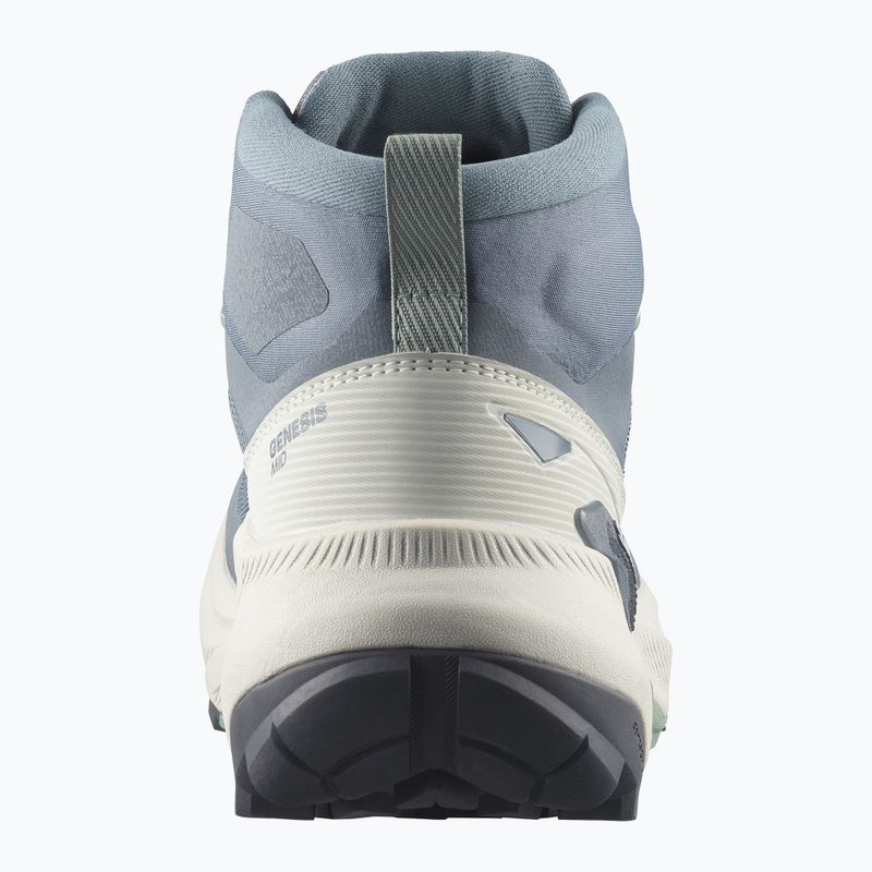 Дамски туристически обувки Salomon Genesis Mid GTX grisaille/green milieu 2