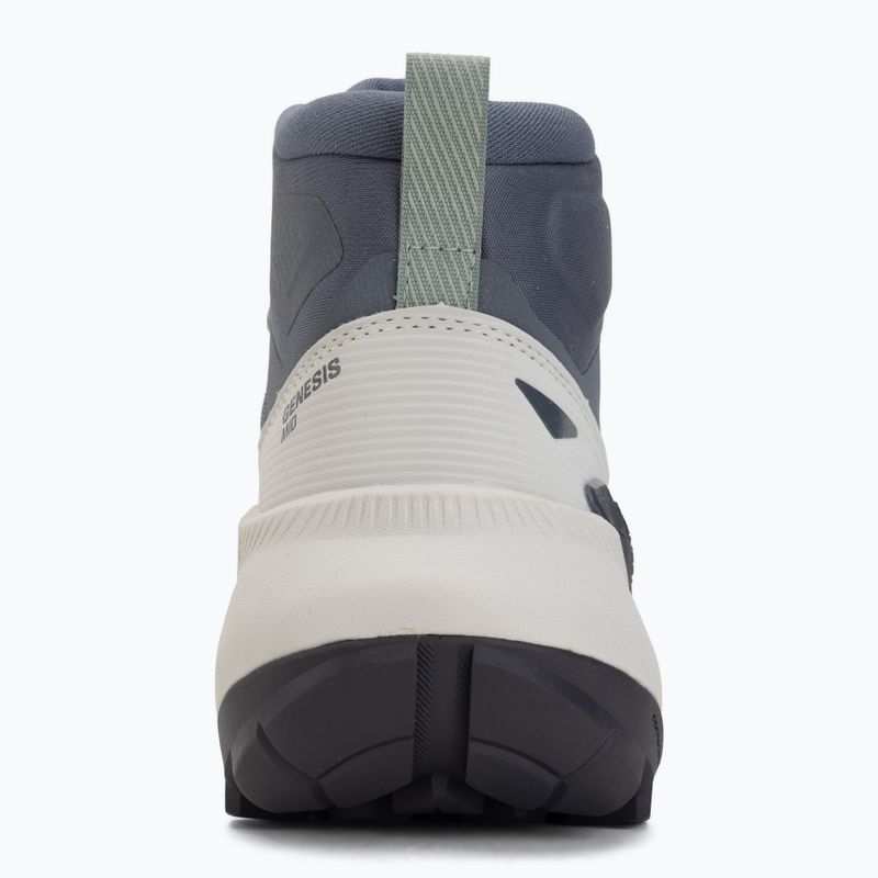 Дамски туристически обувки Salomon Genesis Mid GTX grisaille/green milieu 6