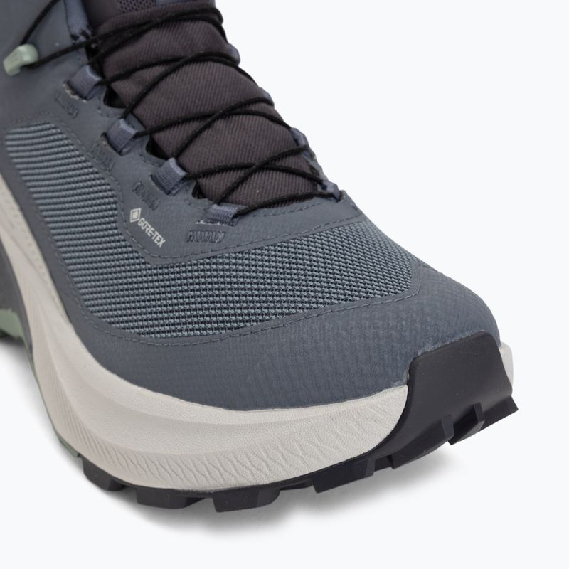 Дамски туристически обувки Salomon Genesis Mid GTX grisaille/green milieu 7