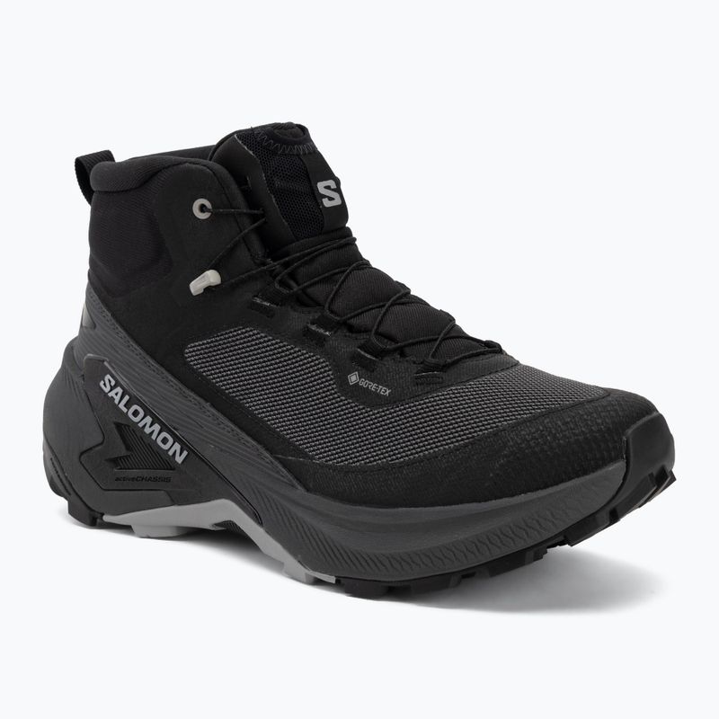 Мъжки туристически обувки Salomon Genesis Mid GTX black/asphalt