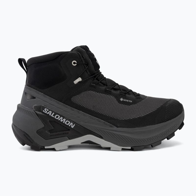 Мъжки туристически обувки Salomon Genesis Mid GTX black/asphalt 2