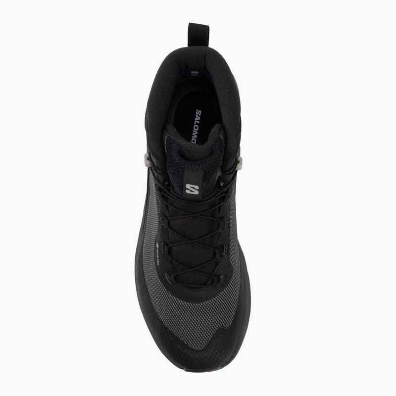 Мъжки туристически обувки Salomon Genesis Mid GTX black/asphalt 5