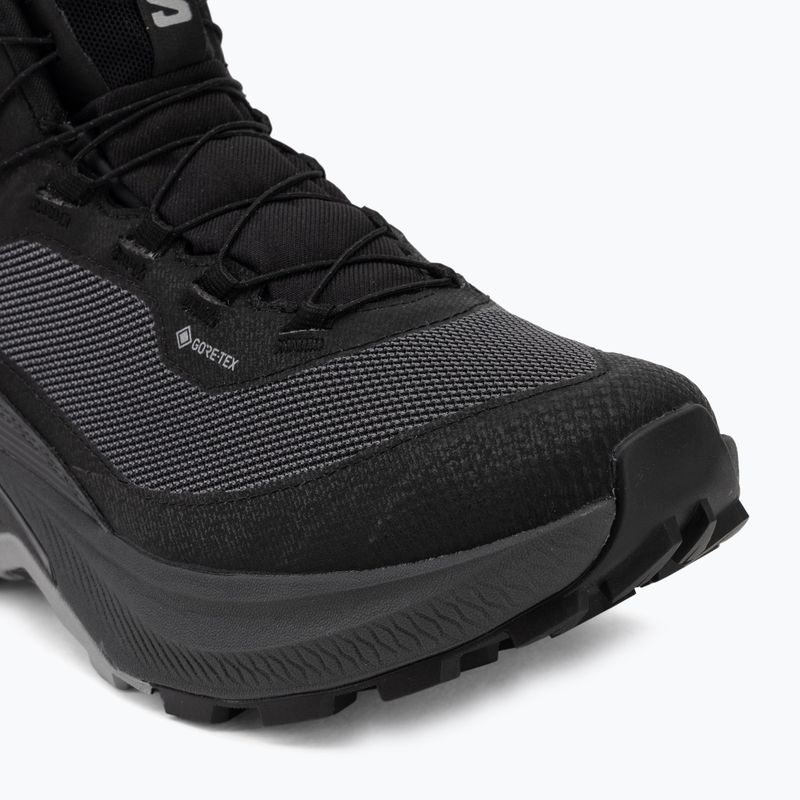 Мъжки туристически обувки Salomon Genesis Mid GTX black/asphalt 7