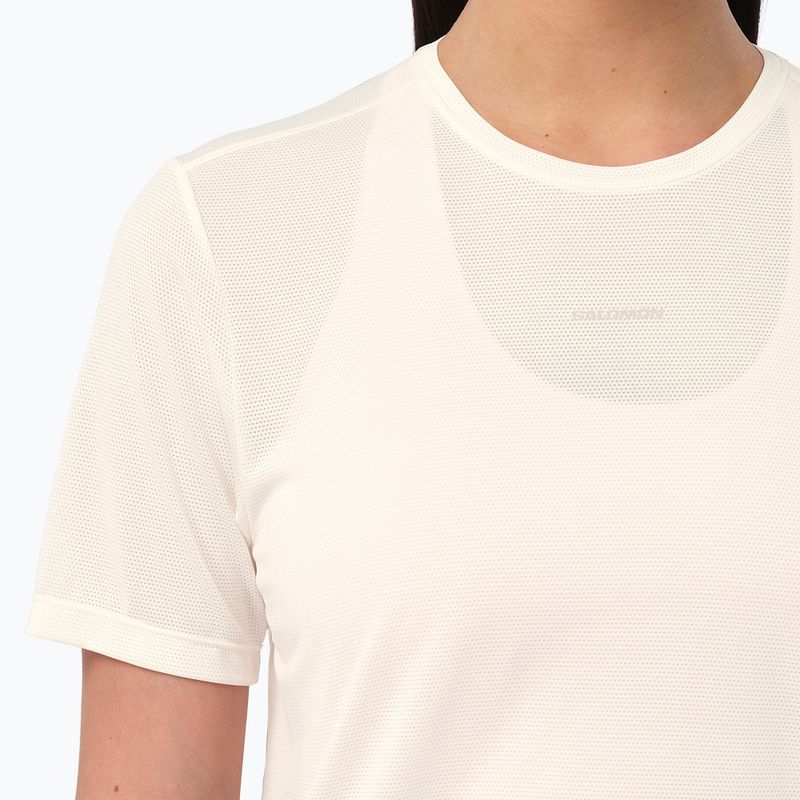 Дамска тениска за бягане Salomon Shakeout Core GFX SS Tee whisper white/pink frosting 3