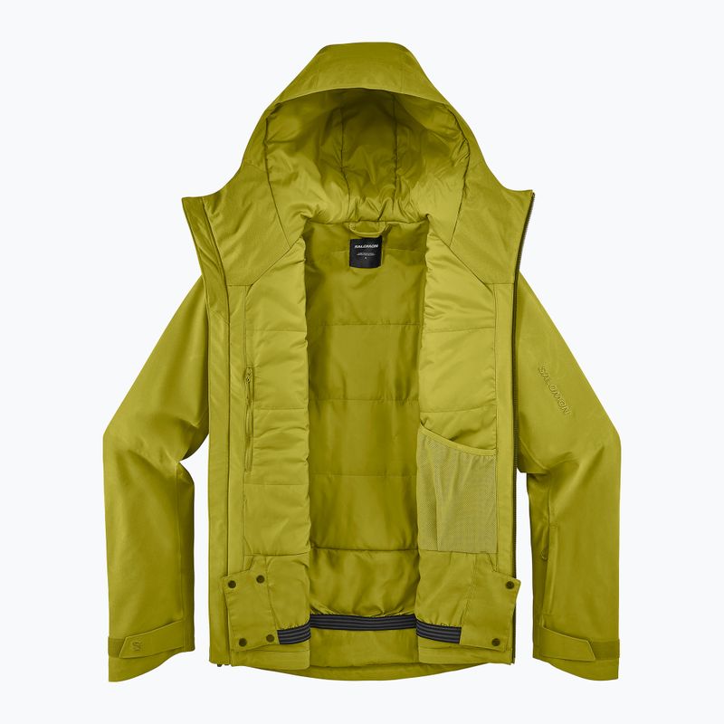 Мъжко скиорско яке Salomon Highland cardamon seed 8