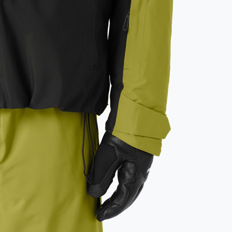 Мъжко скиорско яке Salomon Brilliant 2.0 cardamon seed/deep black 6