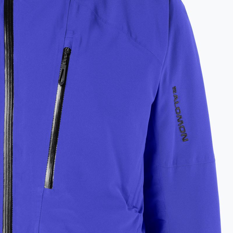 Мъжко скиорско яке Salomon Brilliant 2.0 clematis blue 6