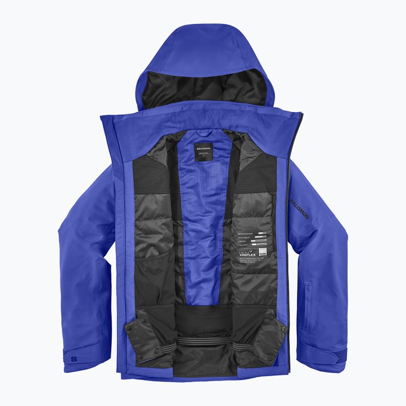 Мъжко скиорско яке Salomon Brilliant 2.0 clematis blue 10