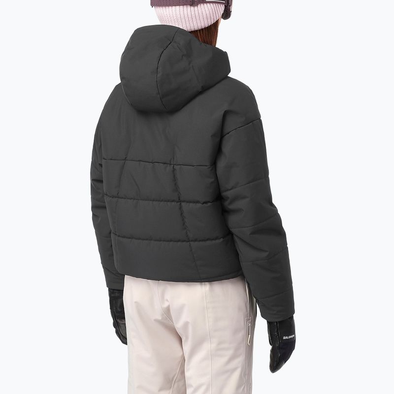 Дамско скиорско яке Salomon Whitelight deep black 2