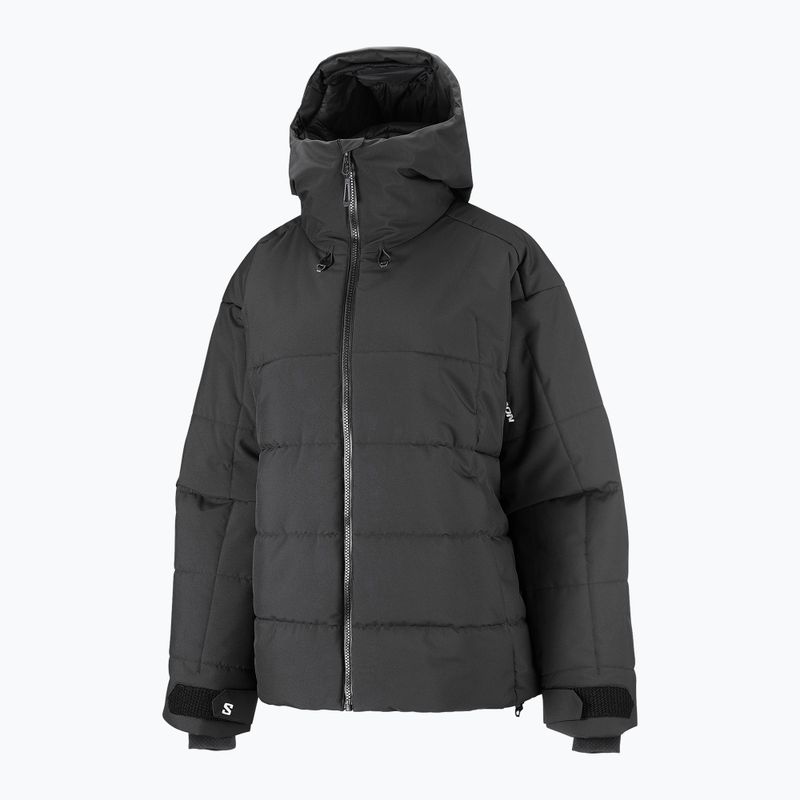 Дамско скиорско яке Salomon Whitelight deep black 6