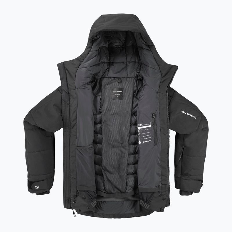 Дамско скиорско яке Salomon Whitelight deep black 7