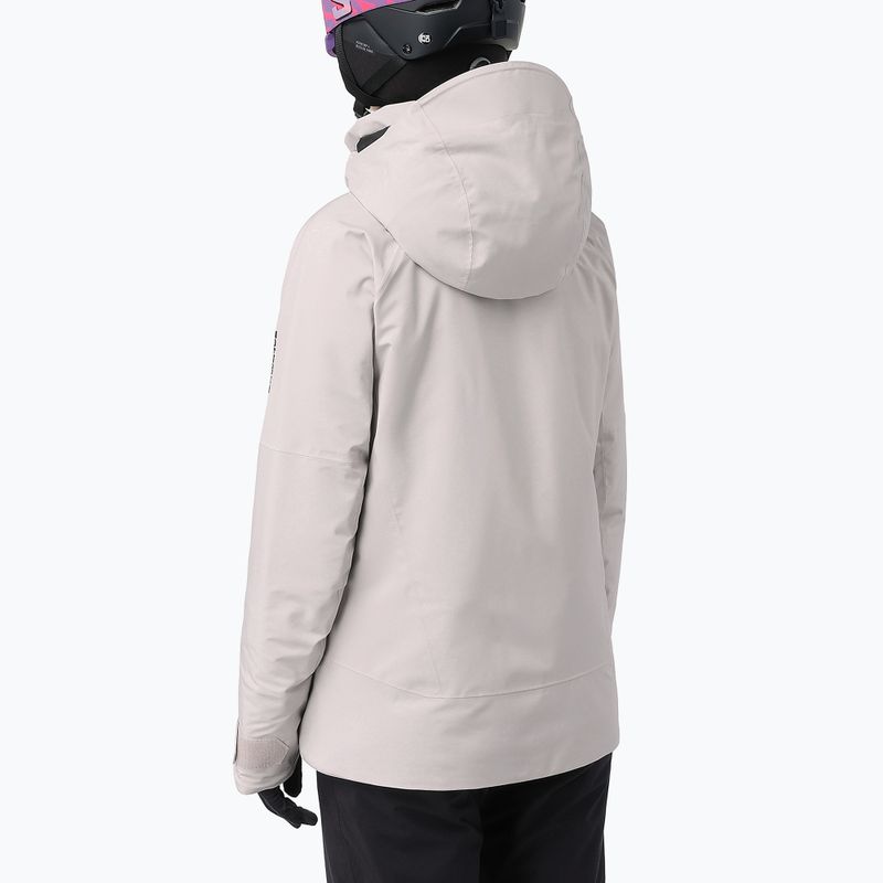 Дамско скиорско яке Salomon Brilliant 2.0 silver cloud 2
