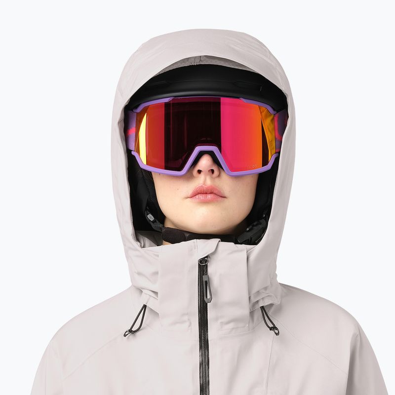 Дамско скиорско яке Salomon Brilliant 2.0 silver cloud 3