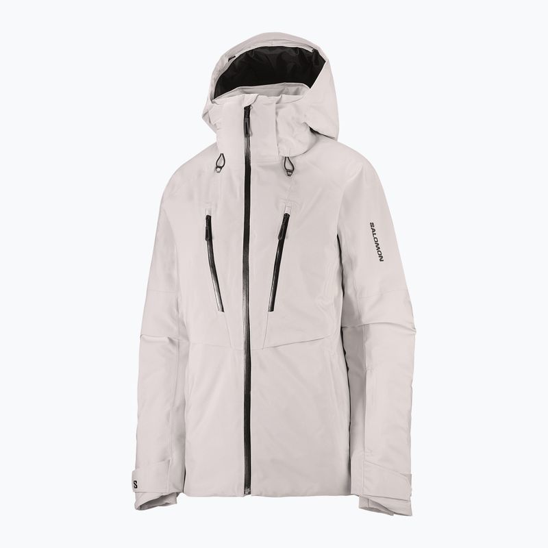 Дамско скиорско яке Salomon Brilliant 2.0 silver cloud 7