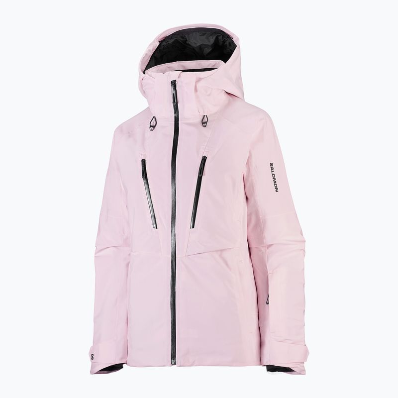 Дамско скиорско яке Salomon Brilliant 2.0 icy pink 7