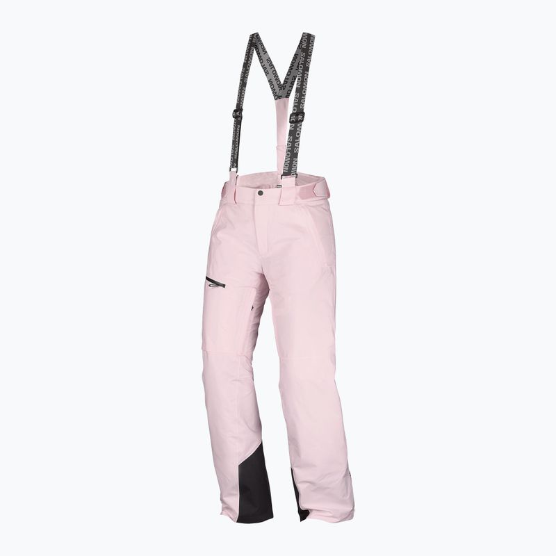 Дамски скиорски панталони Salomon Brilliant icy pink 6