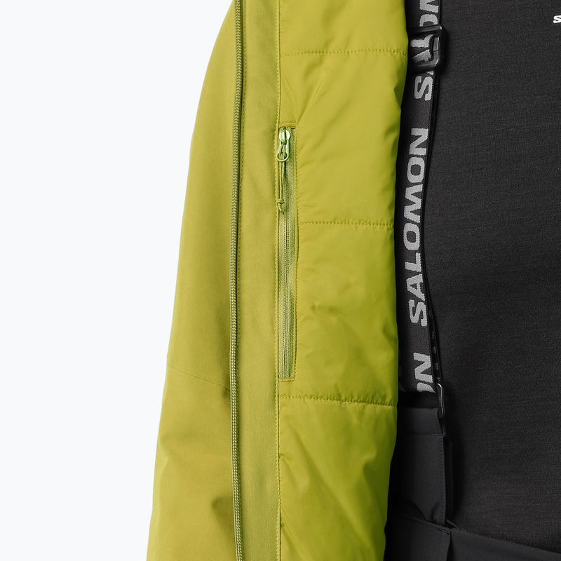 Дамско скиорско яке Salomon Highland cardamon seed 5