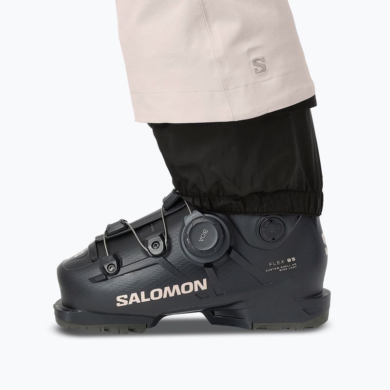 Дамски скиорски панталони Salomon Edge silver cloud 4