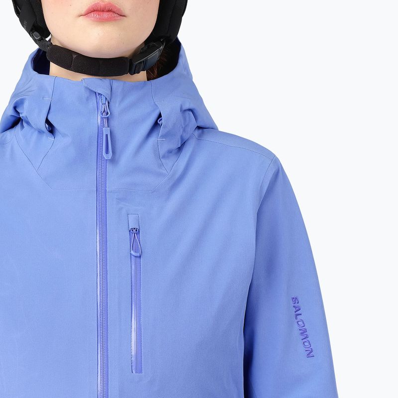 Дамско скиорско яке Salomon Highland wedgewood 3