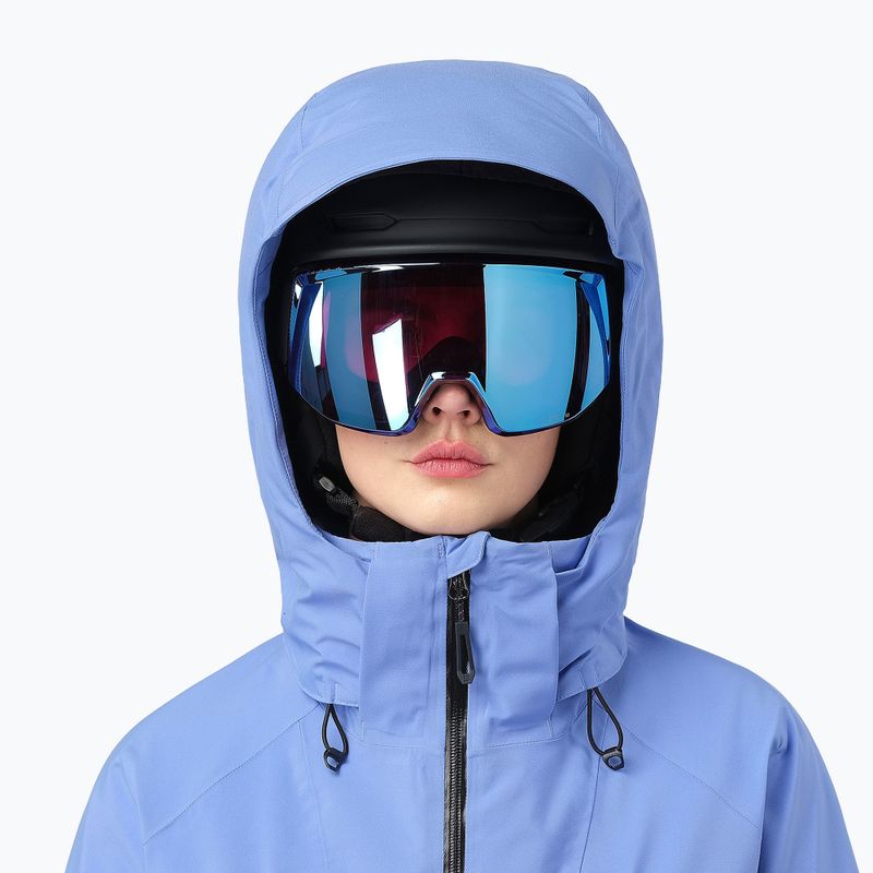 Дамско скиорско яке Salomon Brilliant 2.0 wedgewood 3