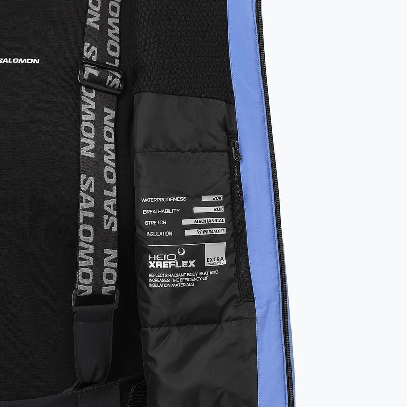 Дамско скиорско яке Salomon Brilliant 2.0 wedgewood 6