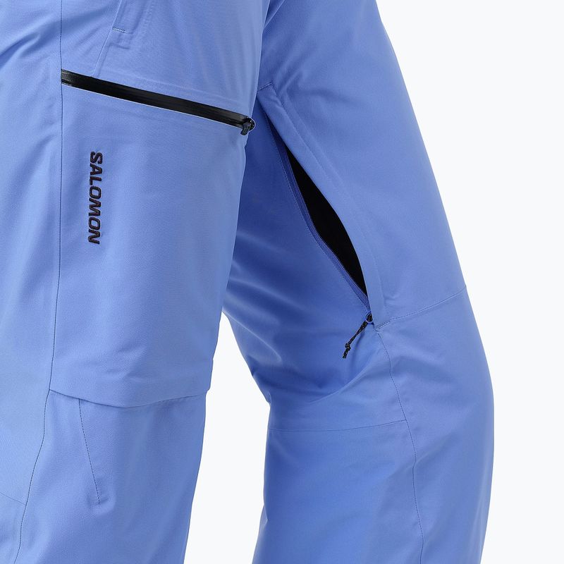 Дамски скиорски панталони Salomon Brilliant wedgewood 4
