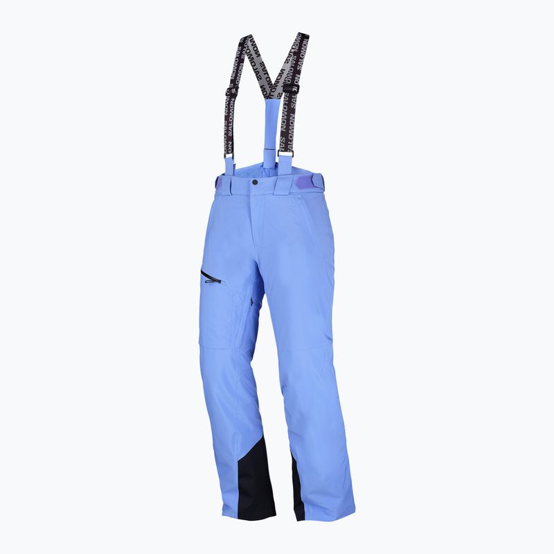 Дамски скиорски панталони Salomon Brilliant wedgewood 6