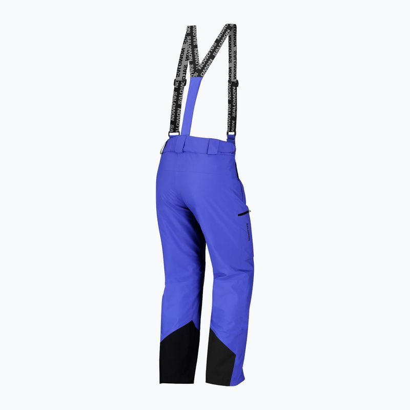 Мъжки скиорски панталони Salomon Brilliant clematis blue 7